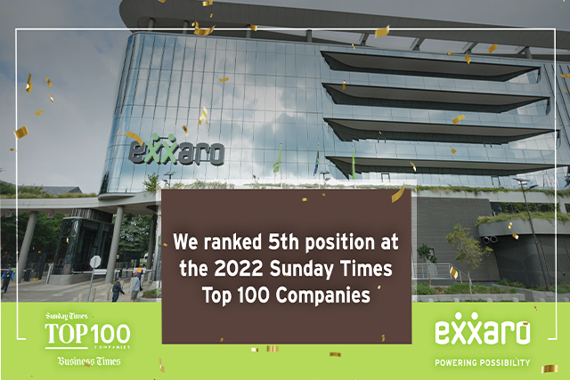Exxaro Resources triumphs Top 5 ranking in 2022 Sunday Times Top 100 Companies Awards